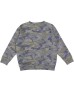 LAT 2225LA   Youth Elevated Fleece Crew