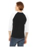 Bella + Canvas 3200   Unisex 3/4-Sleeve Baseball T-Shirt