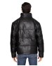 Threadfast Apparel 397J   Unisex Vegan Leather Puffer Jacket