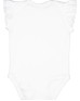 Rabbit Skins 4439   Infant Flutter Sleeve Bodysuit