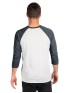 Next Level Apparel 6051   Unisex Triblend 3/4-Sleeve Raglan