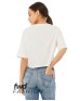 Bella + Canvas 6482   FWD Fashion Ladies' Jersey Cropped T-Shirt