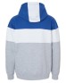 J America 8644JA   Men's Varsity Pullover Hooded Sweatshirt