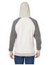 J America 8886JA   Unisex Vintage Tricolor Hooded Sweatshirt