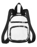 BAGedge BE268   Unisex Clear PVC Mini Backpack