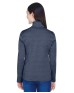 Devon & Jones DG798W   Ladies' Newbury Melange Fleece Quarter-Zip