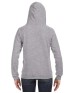 J America JA8836   Ladies' Sydney Brushed V-Neck Hooded Sweatshirt