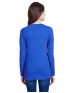 LAT LA3538   Ladies' Long Sleeve Fine Jersey Lace-Up T-Shirt