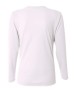 A4 NW3255   Ladies' Birds-Eye Mesh Long Sleeve V-Neck T-Shirt