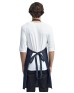 Artisan Collection by Reprime RP126   Unisex Jeans Stitch Denim Bib Apron