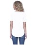 StarTee ST1422   Ladies' CVC Slit V-Neck T-Shirt