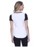 StarTee ST1432   Ladies' CVC Varsity V-Neck T-Shirt