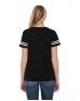 StarTee ST1433   Ladies' CVC Striped Varsity T-Shirt