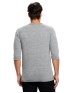 US Blanks US777   Unisex Three-Quarter Sleeve Triblend Raglan Henley