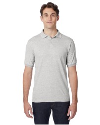 Hanes 054   Adult EcoSmart Jersey Knit Polo