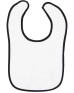 Rabbit Skins 1003   Infant Contrast Trim Terry Bib