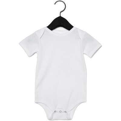 Bella + Canvas 100B   Infant Jersey Short-Sleeve One-Piece