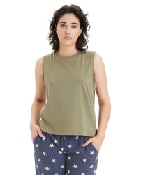 Alternative 1174C1   Ladies' Go-To Cropped Muscle T-Shirt