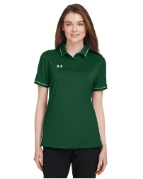 Under Armour 1376905   Ladies' Tipped Teams Performance Polo