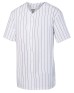 Augusta Sportswear 1685   Unisex Pin Stripe Baseball Jersey