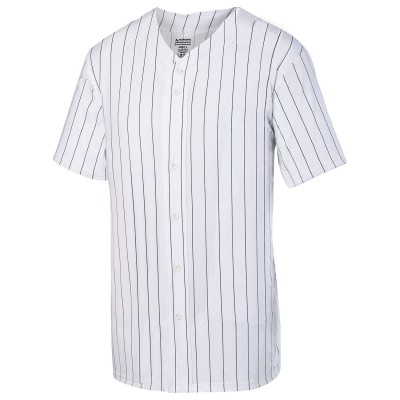 Augusta Sportswear 1686   Youth Pin Stripe Baseball Jersey