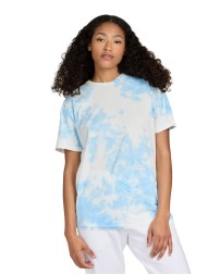 US Blanks 2000CL   Unisex Made in USA Cloud Tie-Dye T-Shirt