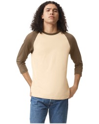 American Apparel 2003CVC   Unisex CVC Raglan T-Shirt