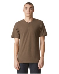 American Apparel 2004CVC   Unisex CVC Henley T-Shirt