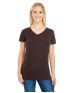 Threadfast Apparel 215B   Ladies' Cross Dye Short-Sleeve V-Neck T-Shirt