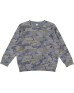 LAT 2225LA   Youth Elevated Fleece Crew