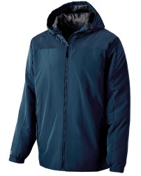 Holloway 229017   Adult Polyester Full Zip Bionic Hooded Jacket