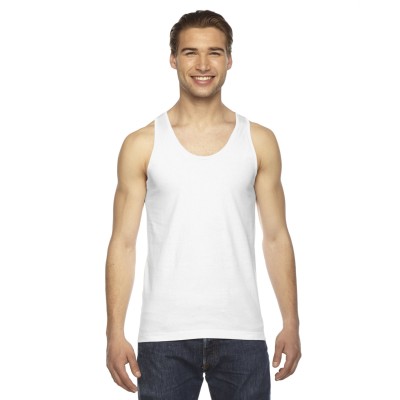 American Apparel 2408   Unisex Fine Jersey Tank