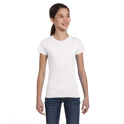 LAT 2616   Girls' Fine Jersey T-Shirt