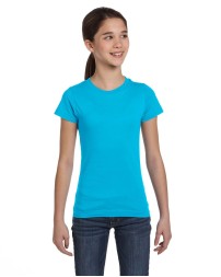 LAT 2616   Girls' Fine Jersey T-Shirt