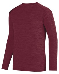 Augusta Sportswear 2903   Adult Shadow Tonal Heather Long-Sleeve Training T-Shirt