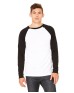 Bella + Canvas 3000C   Men's Jersey Long-Sleeve Baseball T-Shirt