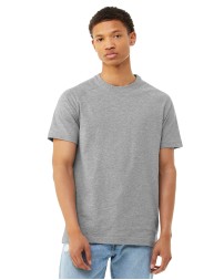 Bella + Canvas 3201   Men's Heather CVC Raglan T-Shirt