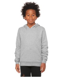 Bella + Canvas 3719Y   Youth Sponge Fleece Pullover Hooded Sweatshirt