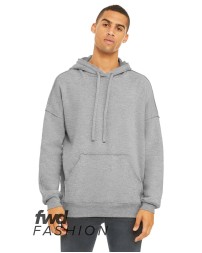 Bella + Canvas 3742C   FWD Fashion Unisex Raw Seam Hooded Sweatshirt