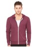 Bella + Canvas 3939   Unisex Triblend Full-Zip Lightweight Hoodie