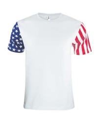 Code Five 3976   Men's Stars & Stripes T-Shirt