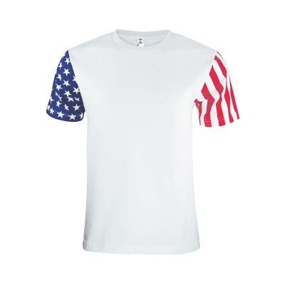 Code Five 3976   Men's Stars & Stripes T-Shirt