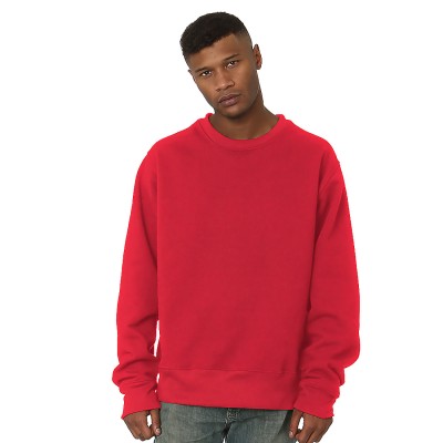 Bayside 4025   Men's Super Heavy Oversized Crewneck Sweatshirt