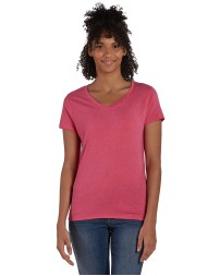 Hanes 42VT   Ladies' Perfect-T Triblend V-Neck T-shirt