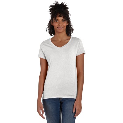 Hanes 42VT   Ladies' Perfect-T Triblend V-Neck T-shirt