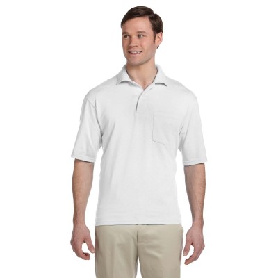 Jerzees 436P   Adult SpotShield Pocket Jersey Polo