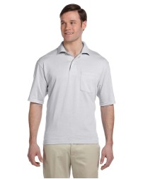 Jerzees 436P   Adult SpotShield Pocket Jersey Polo