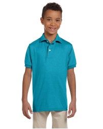 Jerzees 437Y   Youth SpotShield Jersey Polo