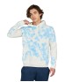 US Blanks 4412CL   Unisex Made in USA Cloud Tie-Dye Hooded Sweatshirt