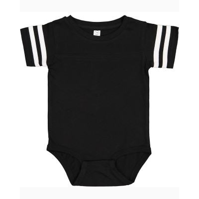 Rabbit Skins 4437   Infant Football Bodysuit